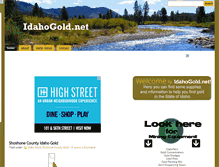 Tablet Screenshot of idahogold.net